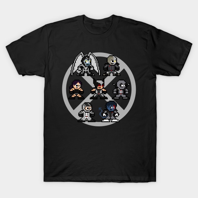 8-Bit Uncanny X-Force T-Shirt by 8-BitHero